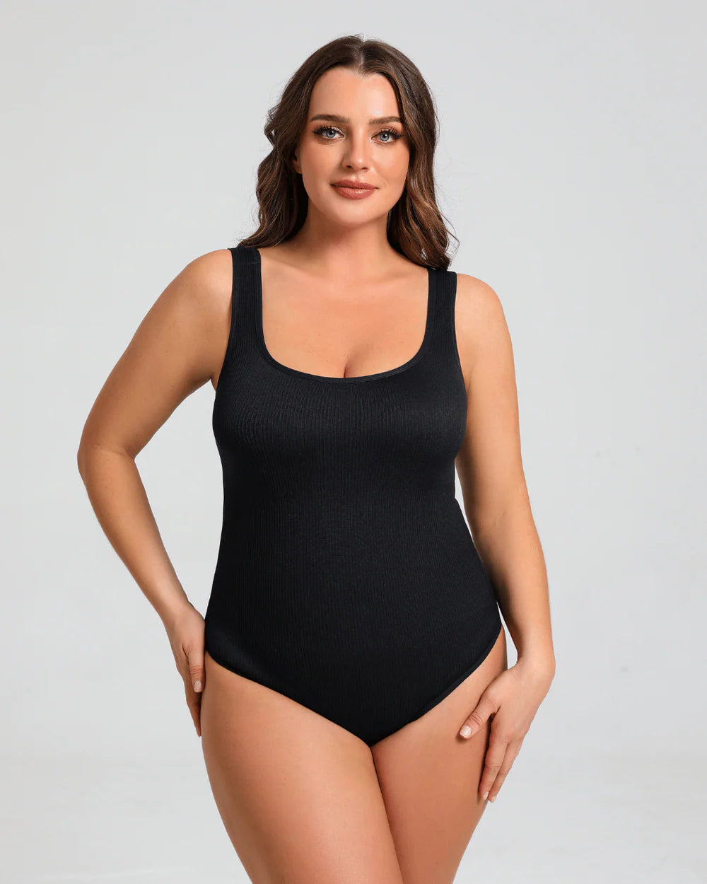 Crew Neck Shapewear Bodysuit
