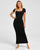 Short Sleeve Maxi Shapewear Dress