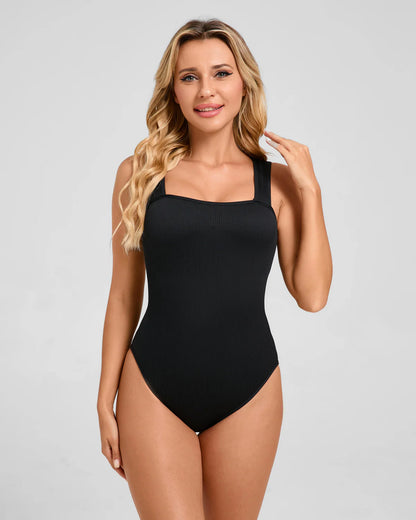 Square Neck Shapewear Bodysuit