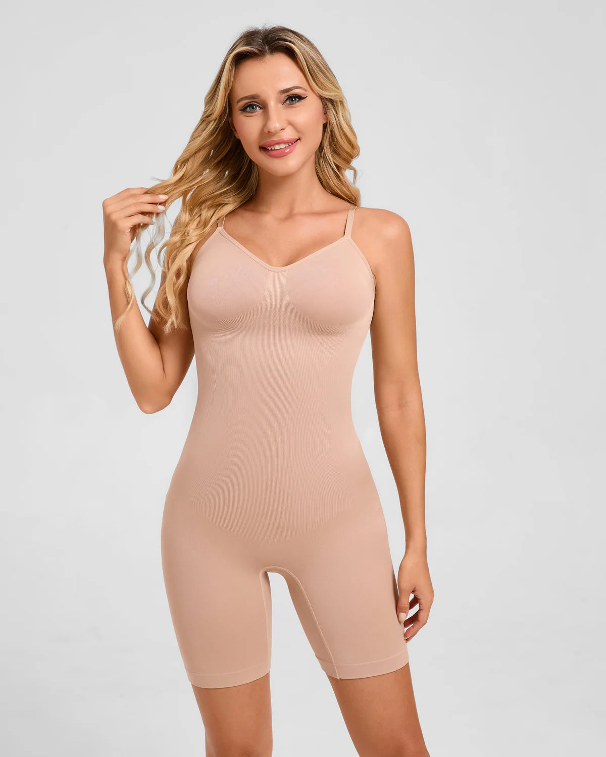 Mid Thigh Snatched Shapewear Bodysuit