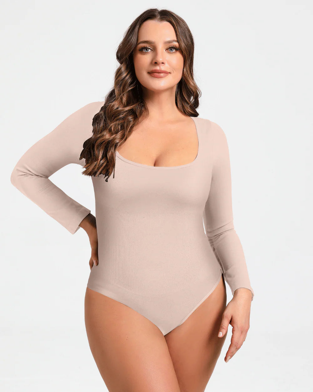 Long Sleeve Shapewear Bodysuit