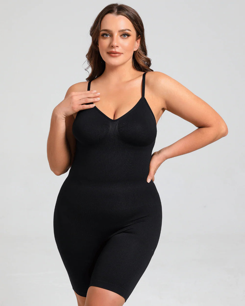 Mid Thigh Snatched Shapewear Bodysuit