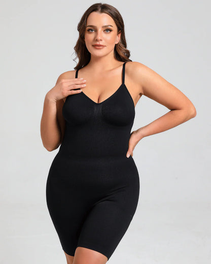 Mid Thigh Snatched Shapewear Bodysuit