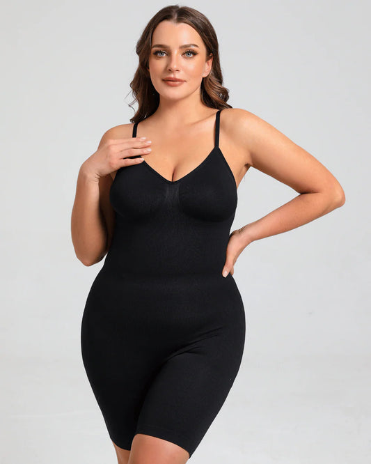 Mid Thigh Snatched Shapewear Bodysuit
