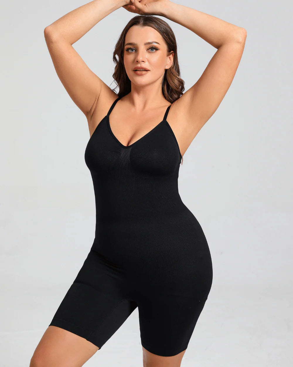 Mid Thigh Snatched Shapewear Bodysuit
